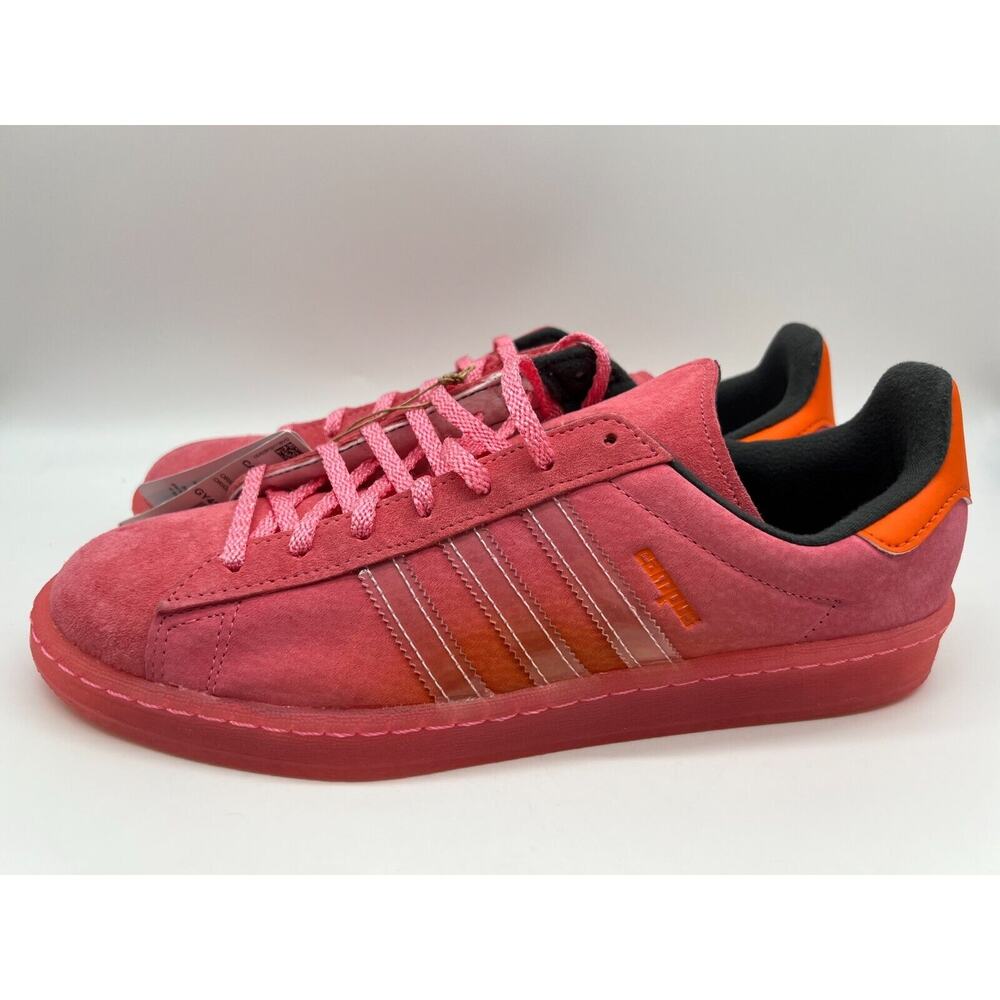 Adidas Sneakers Campus 80's Originals Coral Orange GY4599 Men's Size 10 NWT - Picture 2 of 12
